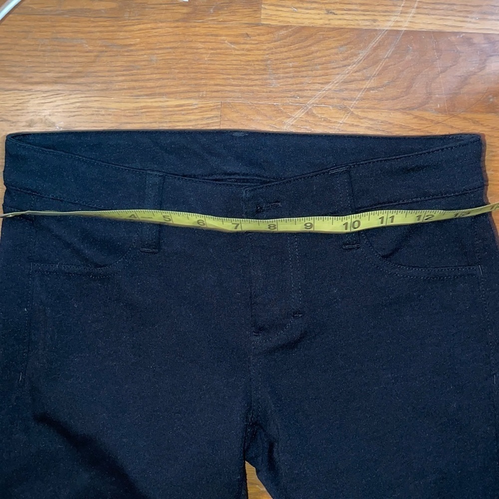 38in long black degree work leggings pants jeggings - Picture 2 of 4